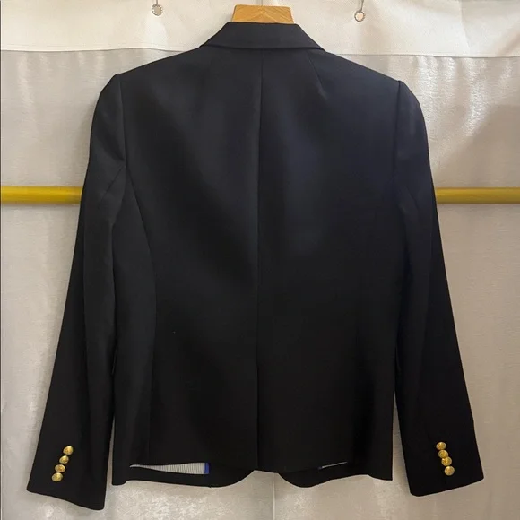 J. Crew Black and White Striped Garment - Picture 5 of 7